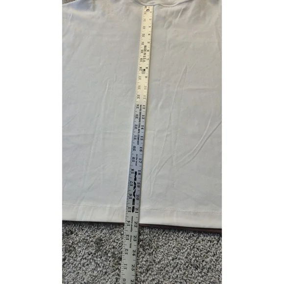 NWT Athleta Brown & Cream Size 2X Long Sleeve Pullover Active Wear Stretch Top - Picture 11 of 12